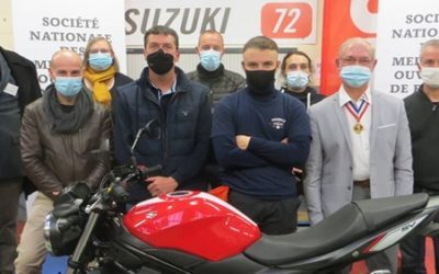 L’épreuve nationale du MAF Moto s’invite au lycée.